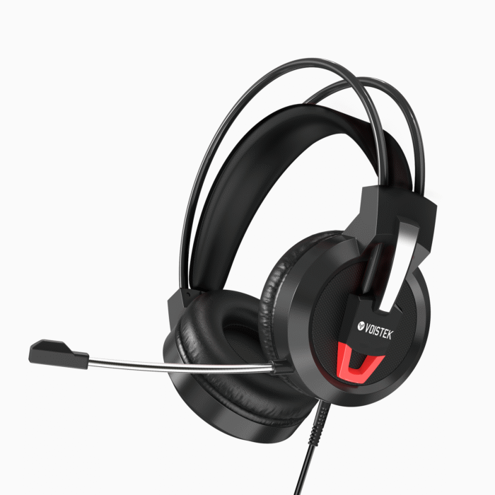 Voistek headset V9 black 正侧 Gaming Headset Sale V9 Pro -Black - Image 1