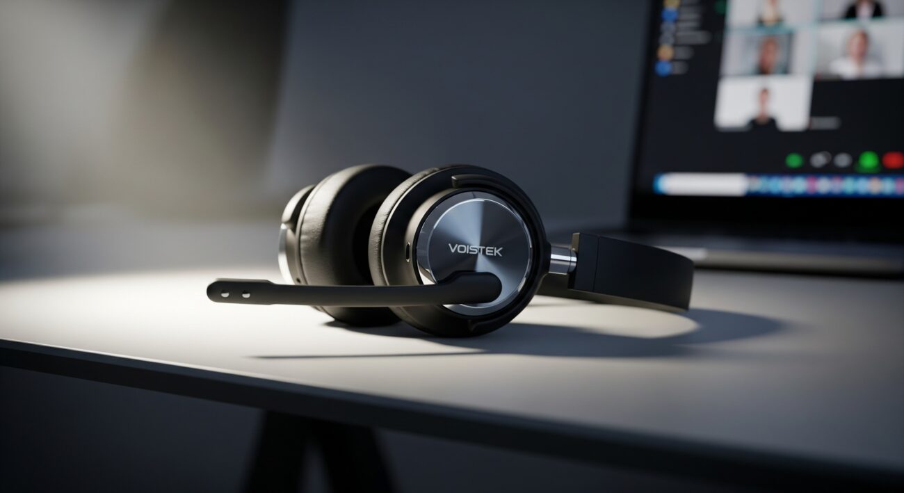 plantronics noise cancelling headset
